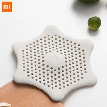 Xiaomi силиконовый канальный фильтр 16 см сетчатый фильтр для раковины для сливного отверстия