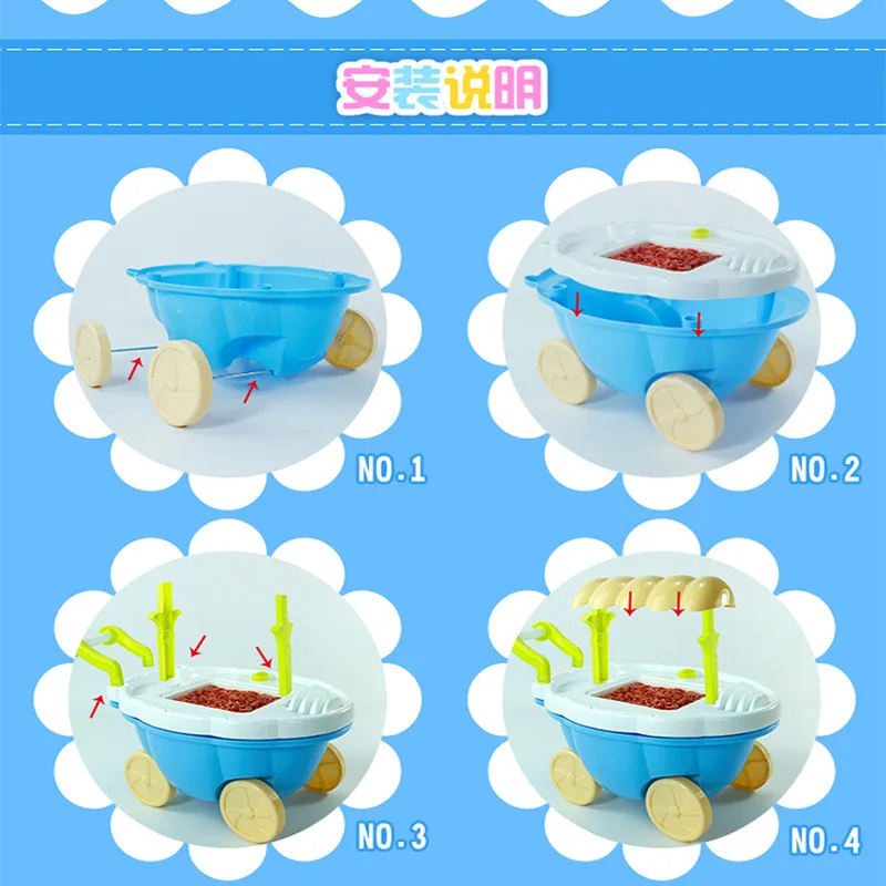 

Heyue Skewers Rack Have Set Kebab Machine Qiqi Children Yue of Toy Every Family Unisex Barbecue Car Furnace Have