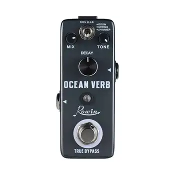 

Ocean Verb Digital Reverb Guitar Effect Pedal 3 Modes Room/ Spring/ Shimmer Aluminum Alloy Shell True Bypass
