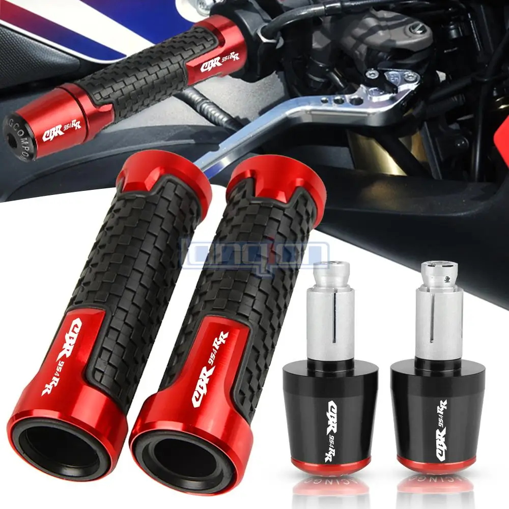 

7/8'' 22mm Motorcycle Accessories Handlebar Grips Handle Bar Cap End Plug FOR HONDA CBR954RR CBR954 CBR 954 RR 954RR 2002 2003