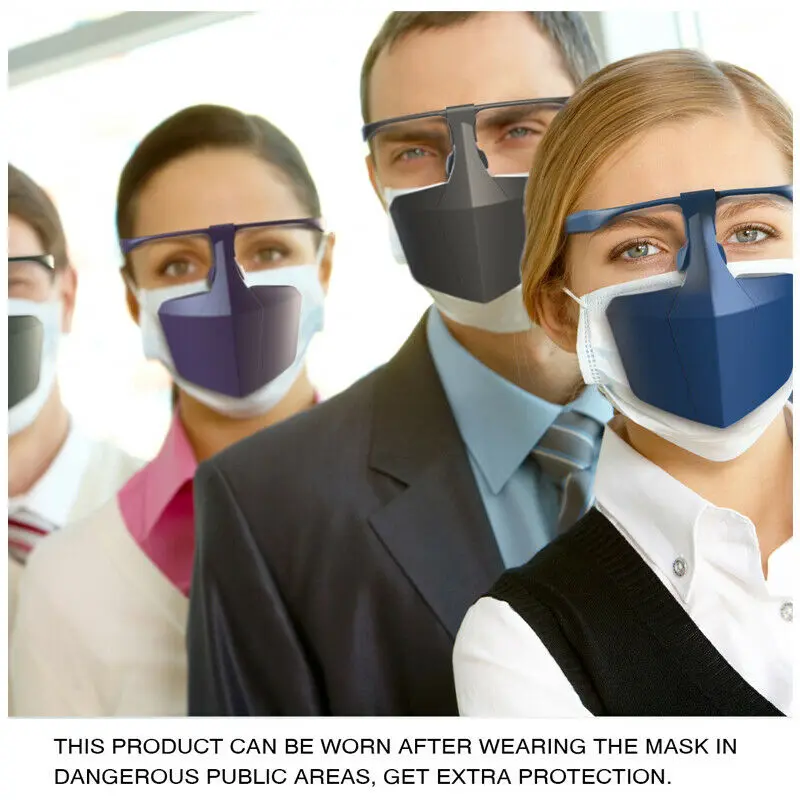 

Security Outdoor Isolation Mask Face Protection Fully Sealed Breathing Apparatus Isolation Mask Face Protection