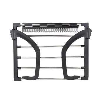 

Stainless Steel Balcony Drying Shoe Rack Multi-function Folding Window Diaper Drying Rack Laundry Clothes Dryer Portable Indoor