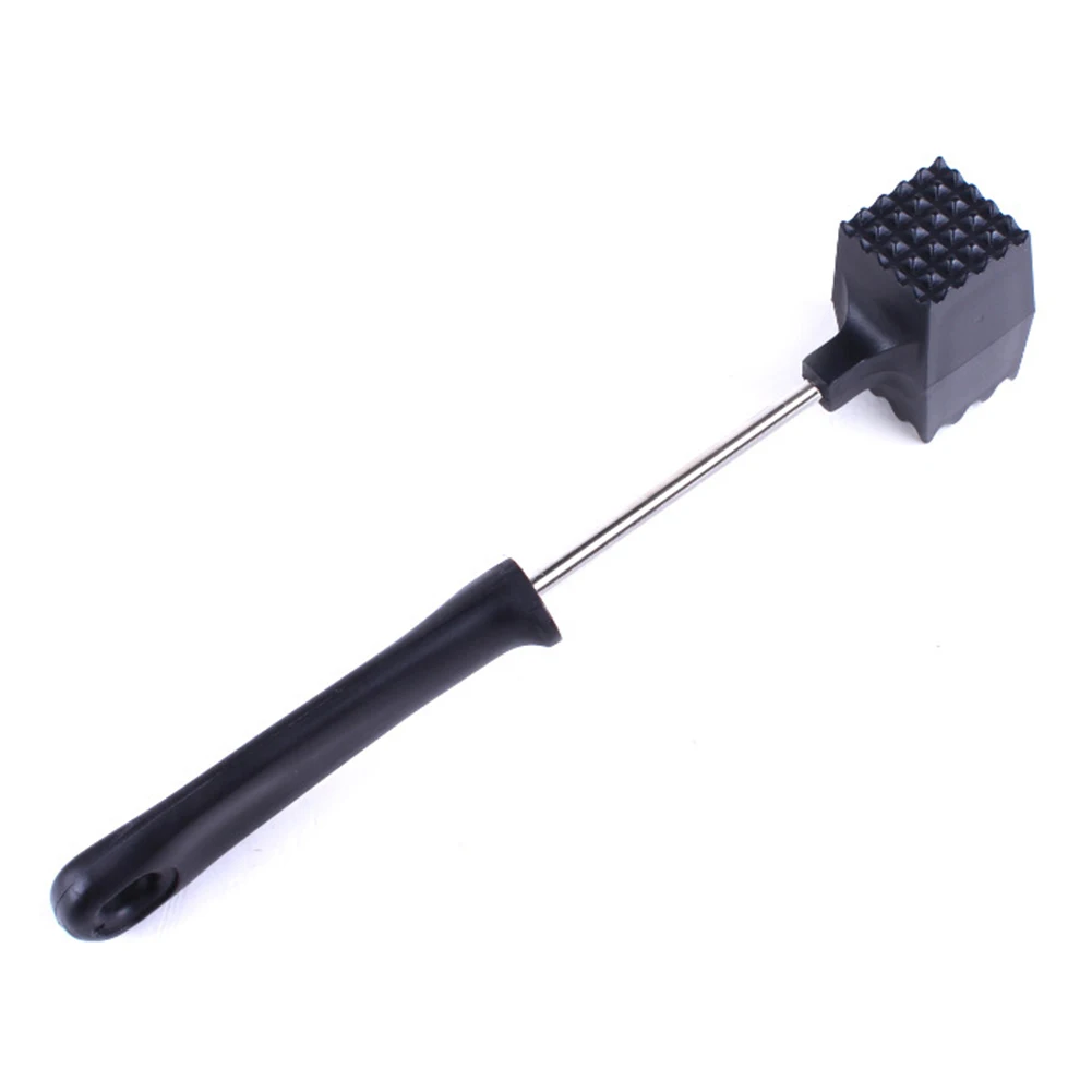 Тескома для отбивания мяса. Молоток для мяса +рыхлитель арт 2986. Кухонный молоток для отбивания мяса. Лучшие молотки для мяса. Молоток отбивной для мяса 24см, алюминий.