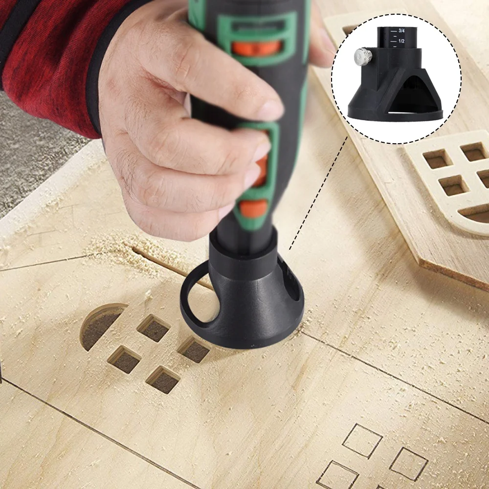 Minitaladro de campana, amoladora eléctrica, retenedor de pulido, herramienta rotativa, modelo de soporte, localizador
