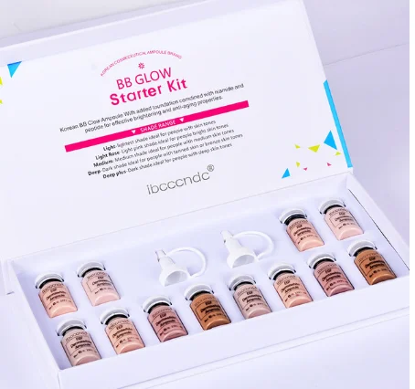 Бренд 12 шт 8 мл Корейская Золотая сыворотка основа - Цвет: BB Glow kit