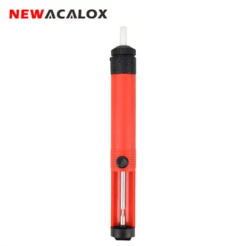

NEWACALOX Desoldering Pump Tin Pump Suction of Solder Vacuum Solder Removal Soldering Iron Pen Welding Hand Tools Solder Sucker