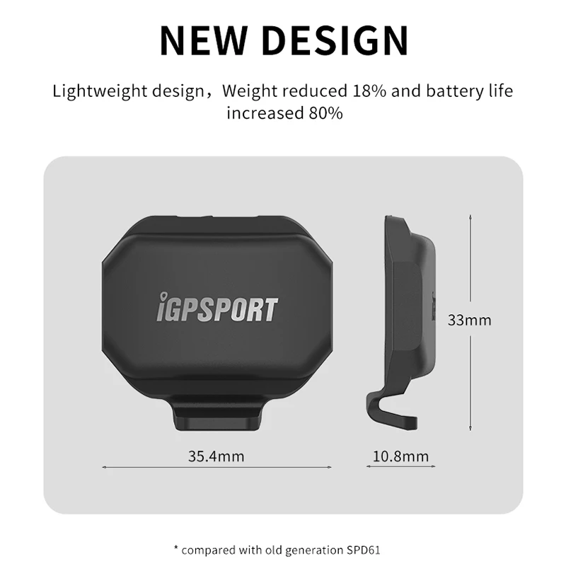 IGPSPORT Speed Sensor CAD70 SPD70 Bike Computer Speedometer ANT+ Bike Compatible For GARMIN iGPSPORT Bryton GPS HR40 Sensor Set