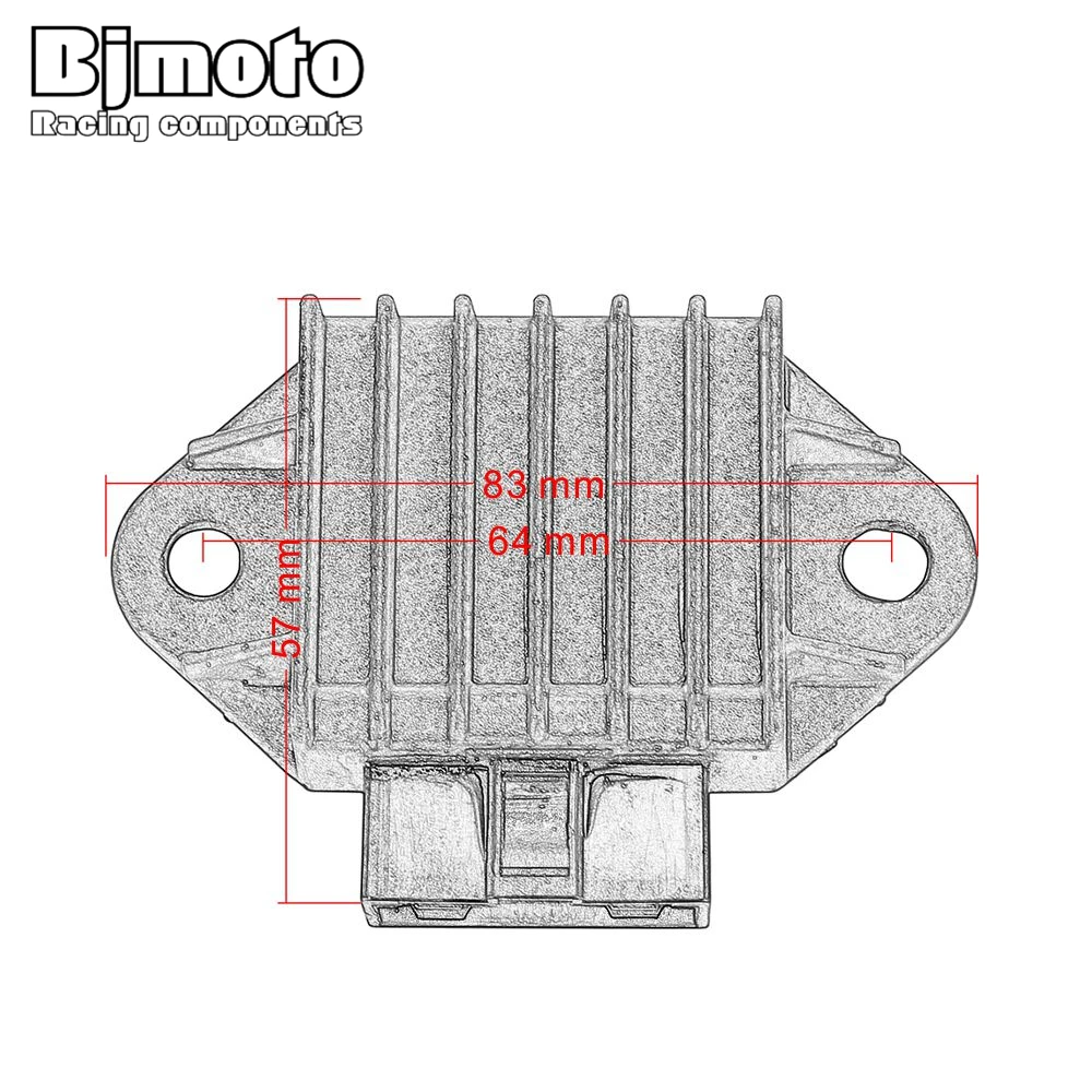 BJMOTO мотоциклетный Регулятор выпрямителя Для Honda CRF250R CRF 250 R 2013 2017 CRF450R 2016 мотоцикл