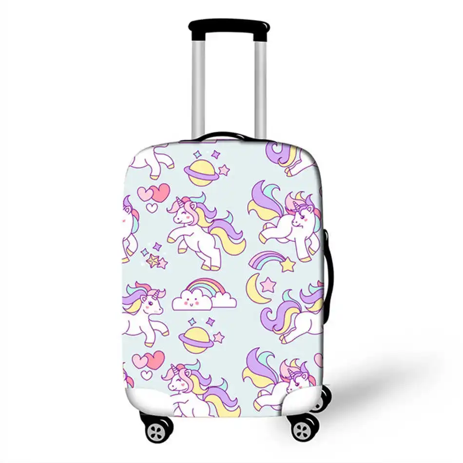 Креативный защитный чехол накладка для багажа с бабочкой, аксессуары для путешествий, ВОДОНЕПРОНИЦАЕМЫЙ ПЛОТНЫЙ ЭЛАСТИЧНЫЙ чемодан сундук, Чехол 18-32 дюймов XL - Цвет: 26