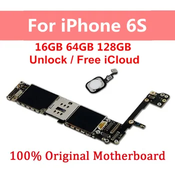

Original Unlocked For iPhone 6S Motherboard Unlocked Motherboard For iPhone 6s Logic Boards With / Without Touch ID Full Chips