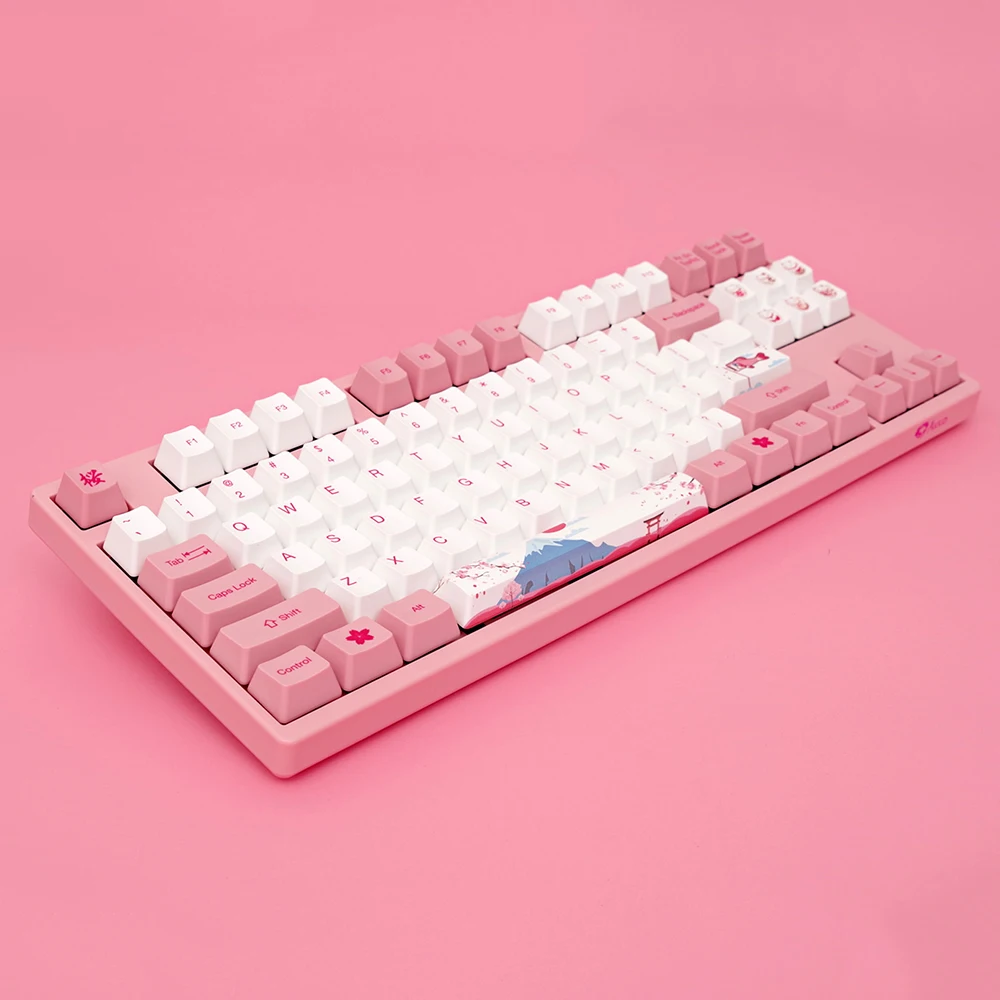 Игровая механическая клавиатура AKKO 3087 87 клавиш PBT type C USB Проводная для ПК