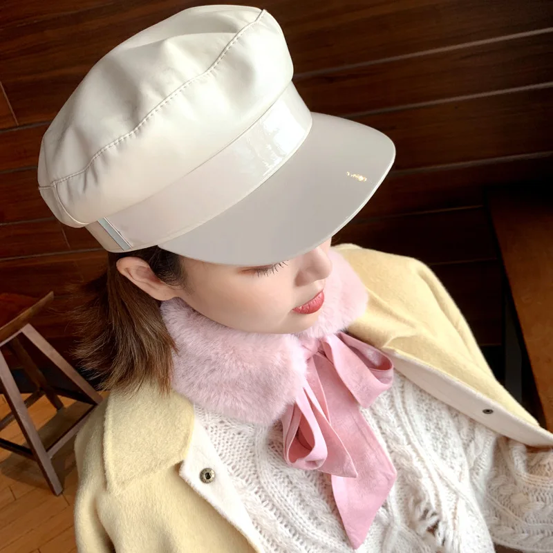 

Wechat Business Hot Selling Scarf Women's Spring And Autumn South Korea Dongdaemun Imitation Rabbit Fur Decoration Warm Winter 2