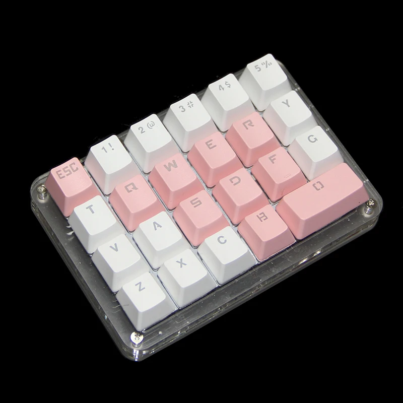 Programação de Autodefinição Osu Macro Teclado tipo c Conector de Atalho para Jogos Iluminação Rgb com Teclado - Imagem 5