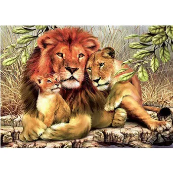 

Diamond painting animal tiger 5d diamond embroidery animal wall sticker mosaic cross stitch rhinestone painting