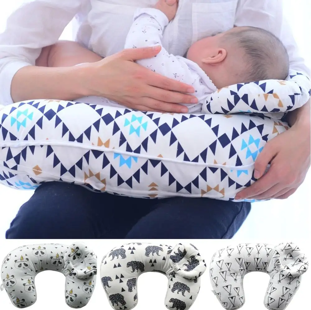 

Miracle Baby 2Pcs/Set Nursing Pillow Maternity Baby Breastfeeding Pillow Infant U-Shaped Newborn Cotton Feeding Waist Cushion