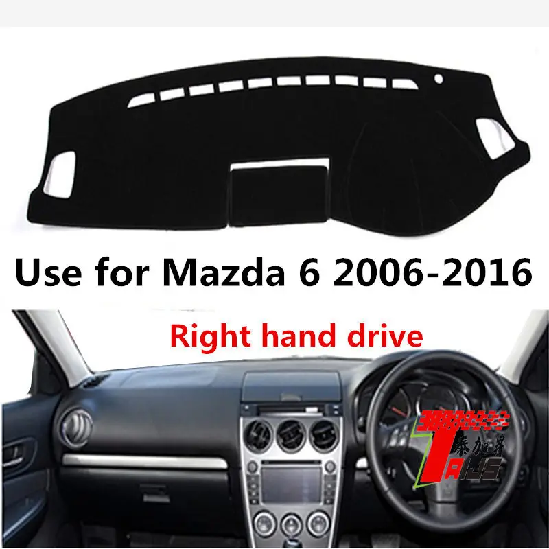 Коврик Taijs для приборной панели автомобиля коврик Mazda 6 2006 2007 2008 2013 2014 2015 2016 3 цвета