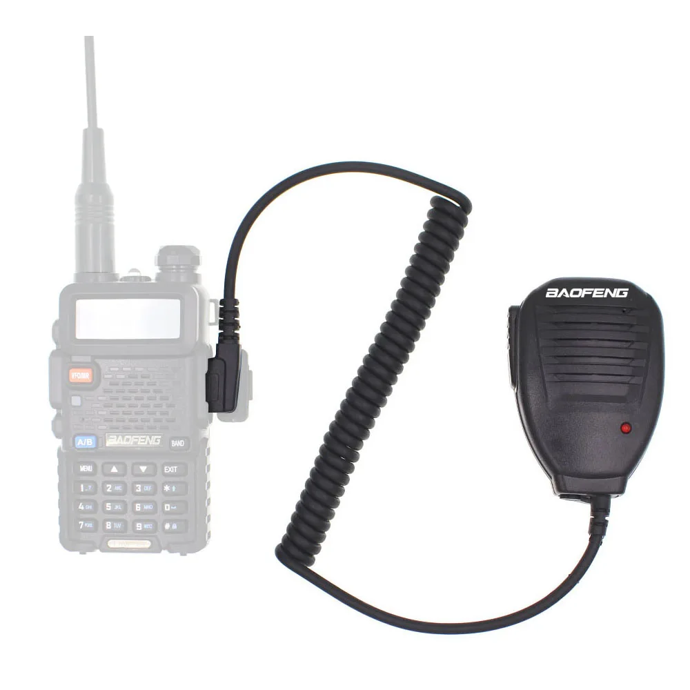 Baofeng Динамик BF H14 K1 микрофон для BAOFENG UV 5R 82 888S GT 3 TYT KD C1 Wouxun иди и болтай Walkie Talkie