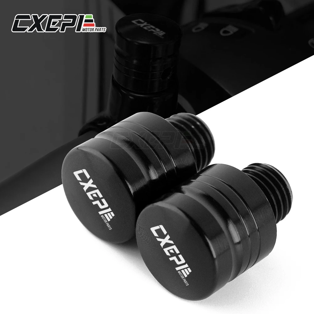 CXEPI мотоцикл M10 * 1 25 CNC заднего вида зеркала отверстие заглушки винты Крышка для