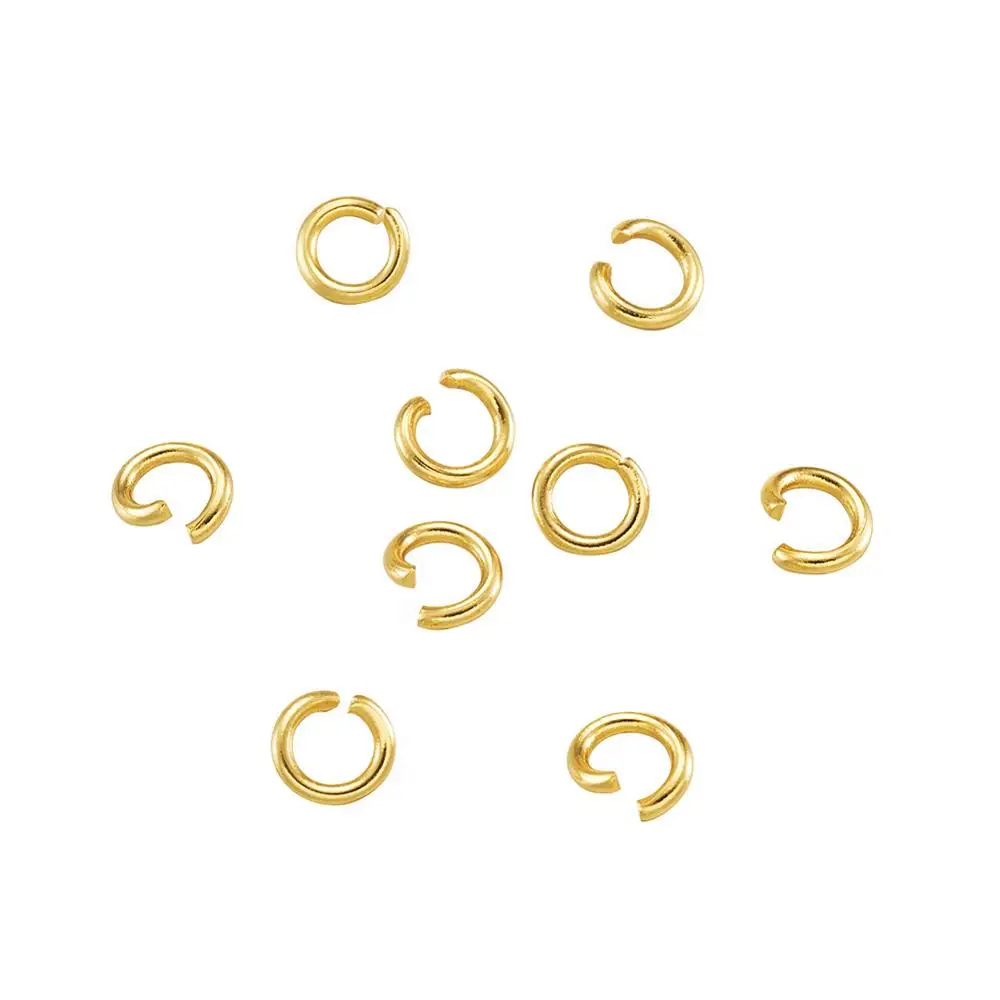 Mixed Size 3//4//5//6//7//8//10mm Stainless Steel Open Jump Rings DIY Jewelry