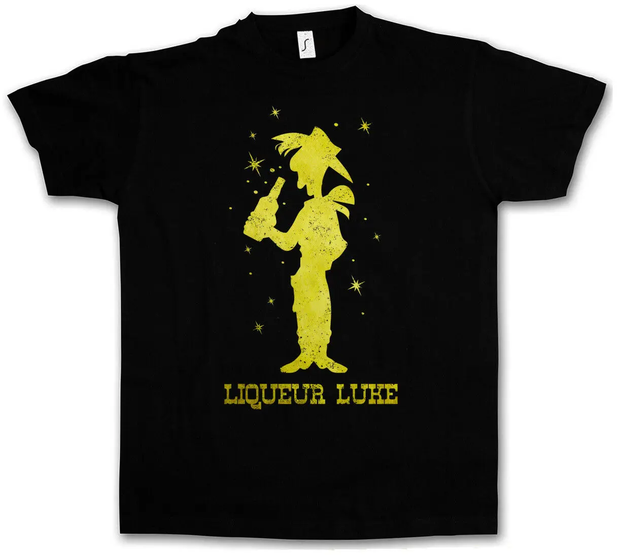 Liqueur Luke T-Shirt Fun Alcohol Drunk wasted intoxicated Party drunken Hangover