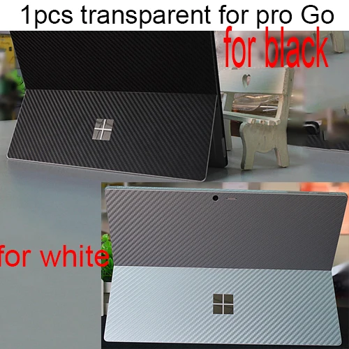 Чехол для microsoft Surface Pro 7/Pro 6/Pro 5/pro 4 3 12," чехол для microsoft Surface go 3 защитный чехол - Цвет: transparent for go