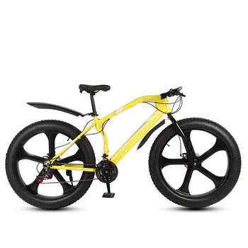 

Bicycle Mountain bike 26 * 4.0 Fat Bike 27 speeds Fat Tire Snow Bicycles Man bmx mtb road bikes