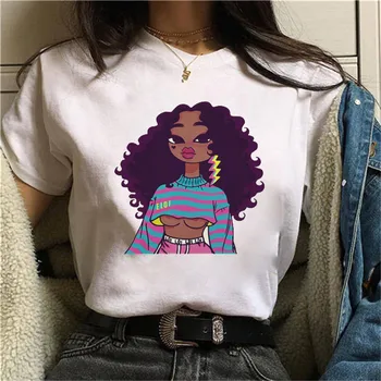 

ERNESTNM Summer Hipster Women White Short Sleeve T-shirt Casual Plus Size Female Clothes Round Neck Ladies Soft T-shirt Tops