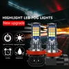 2Pcs H8 H9 H11 Two-Color Integrated Led 3030 Chips 24 SMD High Power LED Fog Light Headlight Lamps Bulb Lens DC 12V ► Photo 2/6
