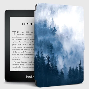 

Stand Case for Kindle Paperwhite 1/2/3 Case PU Leather E-reader Cover for Capa kindle Paperwhite 4 10th 2018 Protective Shell