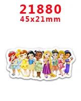 Кабошоны 30 шт мультфильм плоское украшение из смолы pr 23352 - Цвет: 21880