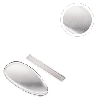 

1 Set of 2pcs Pedicure Tools Glass Foot Callus Remover Scrubber Dead Skin Smoothing Grinder
