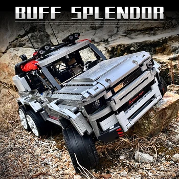 

Off-Road Vehicle Compatible With 42110 Landed Rover Defender MOC Technic Series New Guardian Car Model Building Blocks Kids Toys