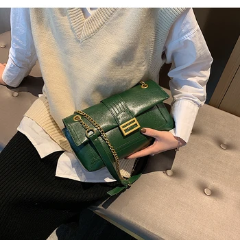 

Famous Brand Women Handbags Designer Small Shoulder Bags Quality Crossbody Bags PU Leather Women's Designer Handbag Lock Chain