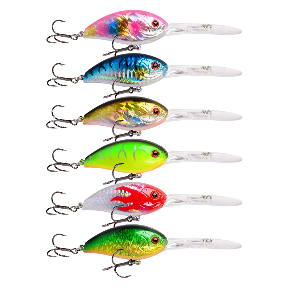 Artificial Fish Crank Bait, Rock Fishing Lures Crank