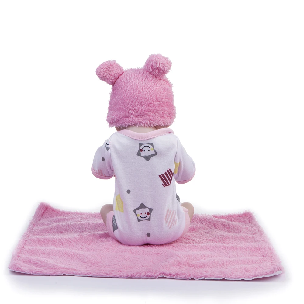 Кукла реборн силиконовая Реалистичная с открытыми глазами 25 см|Игровые фигурки и