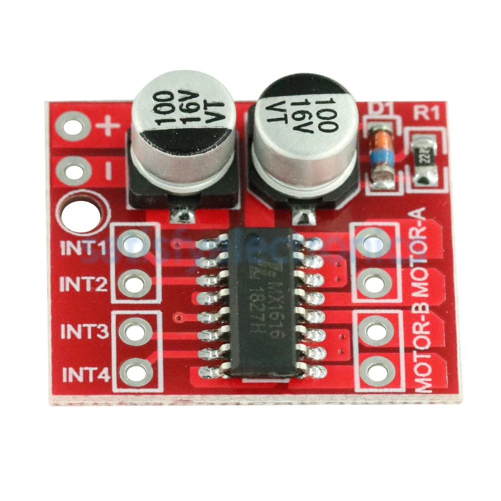 Dual H-bridge Motor Driver 1.5A DC Stepper PWM Motor Drive Module Replace L298N