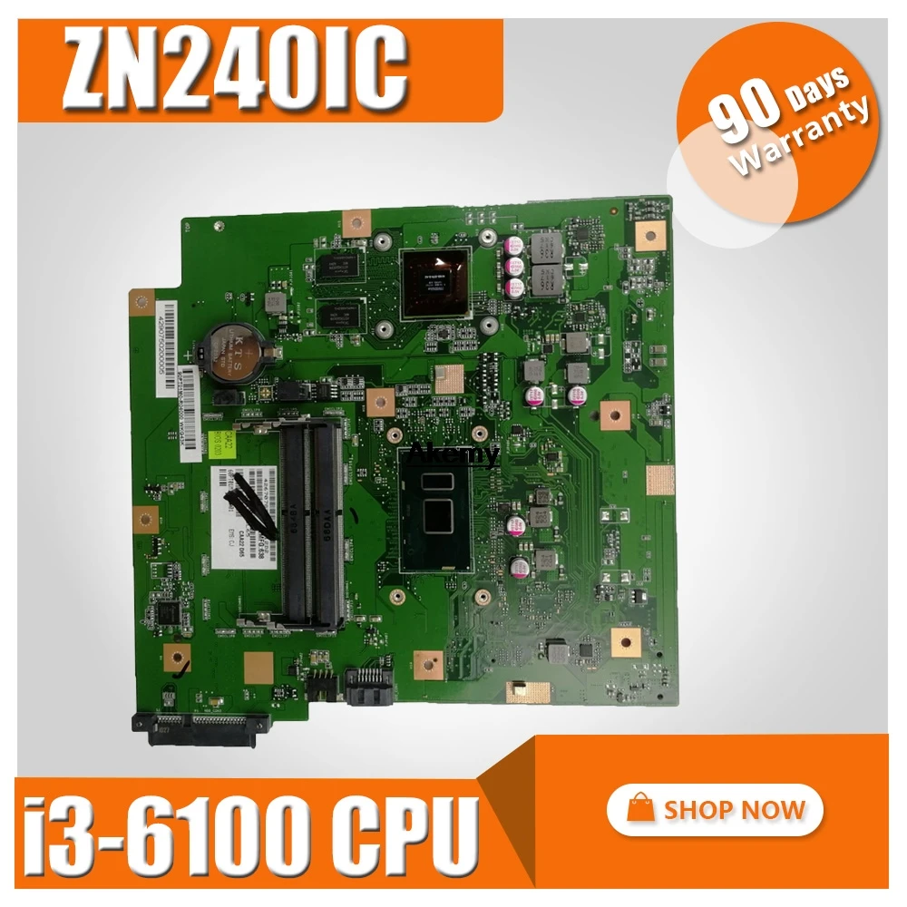ZN240IC все-в-одном настольная Материнская плата Asus ZN240IC ZN240I ZN240 материнская плата i3-6100 процессор 2g видеокарта