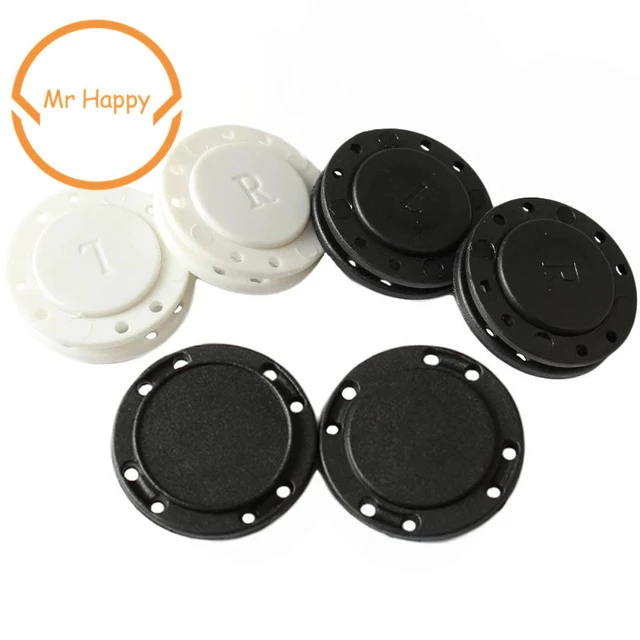 5 Pair Invisible Magnetic Buttons Sewing Accessories Jacket Cardigan  Concealed Buckle Handwork Clothing Decoration Buttons
