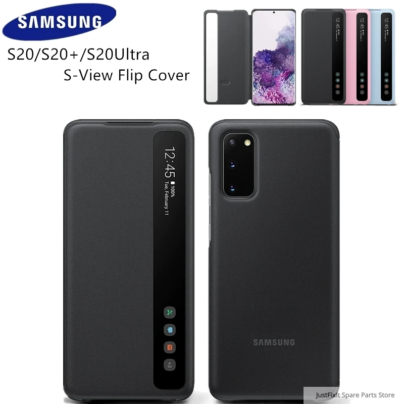 SAMSUNG оригинальный чехол для телефона вертикальный зеркальный флип EF ZG980 Samsung Galaxy