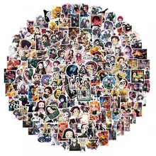 

200Pcs Demon Slayer Stickers Anime Cartoon Sticker Laptop Pad Bicycle Luggage Skateboard Motorcycle Guitar Cup Fridge Sticker