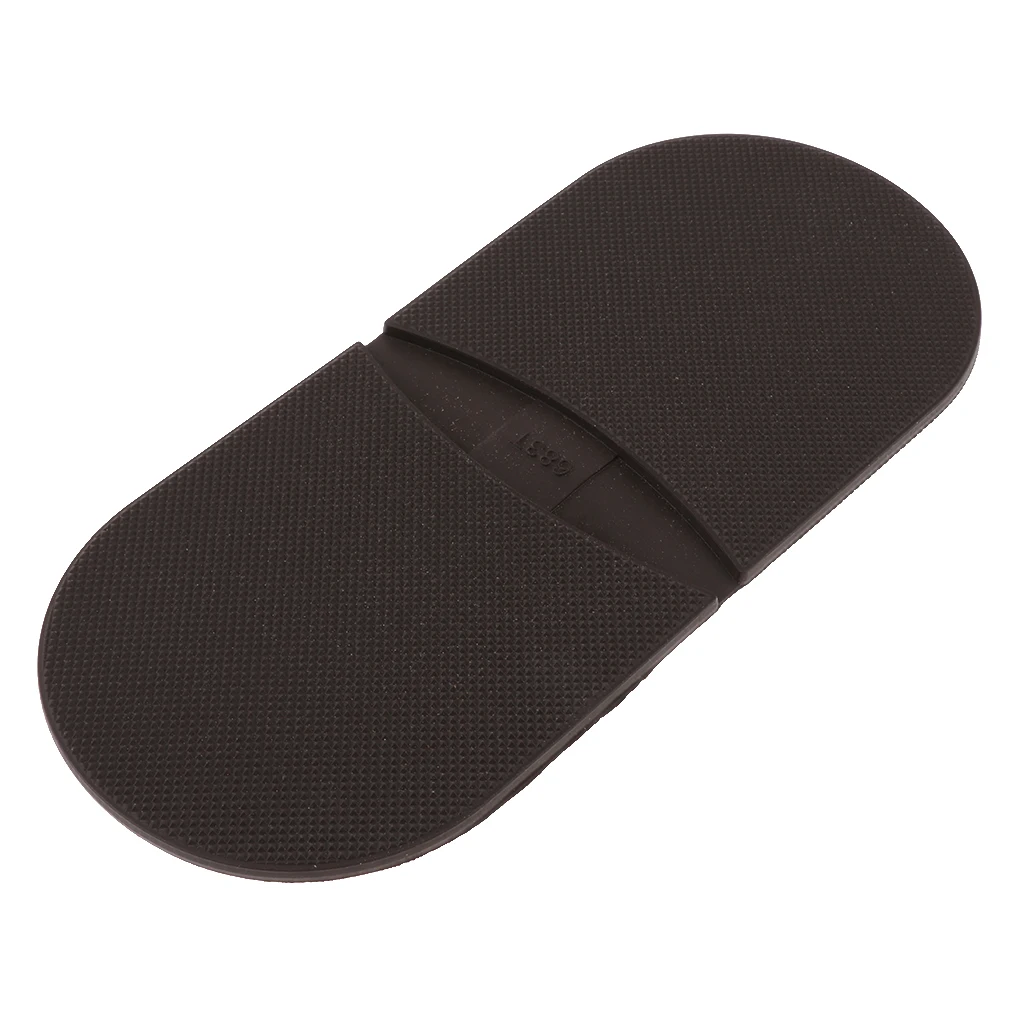 Pair Rubber Glue On Heels Shoe Sole Repair Anti Slip Tips Pad Replacement