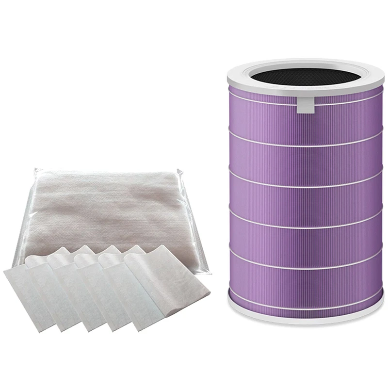 

-Air Filters Cartridge Filters s for Xiaomi Mi Air Purifier 1/2/Pro/2S Reduce Mold Odor Smoke Allergies