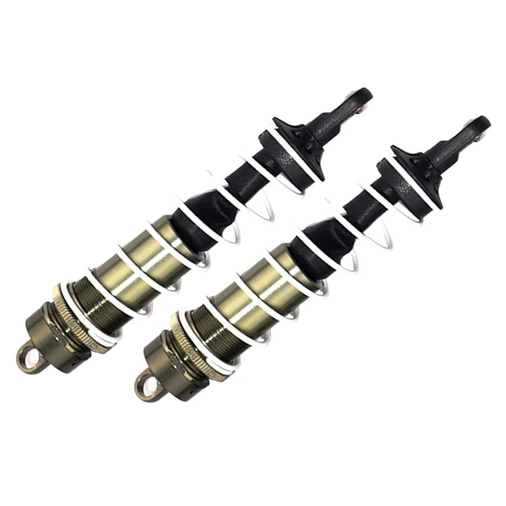 2x Front Shock Absorbers for 1/8 RC HOBAO ZD Racing JLB HSP HPI EM DHK Axial