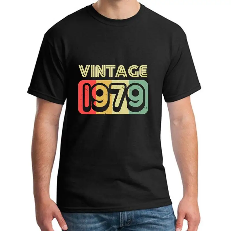 

New Arrival 1979 tee shirt 3xl 4xl 5xl Comfortable Anti-Wrinkle summer male female tshirts clothing HipHop Tops