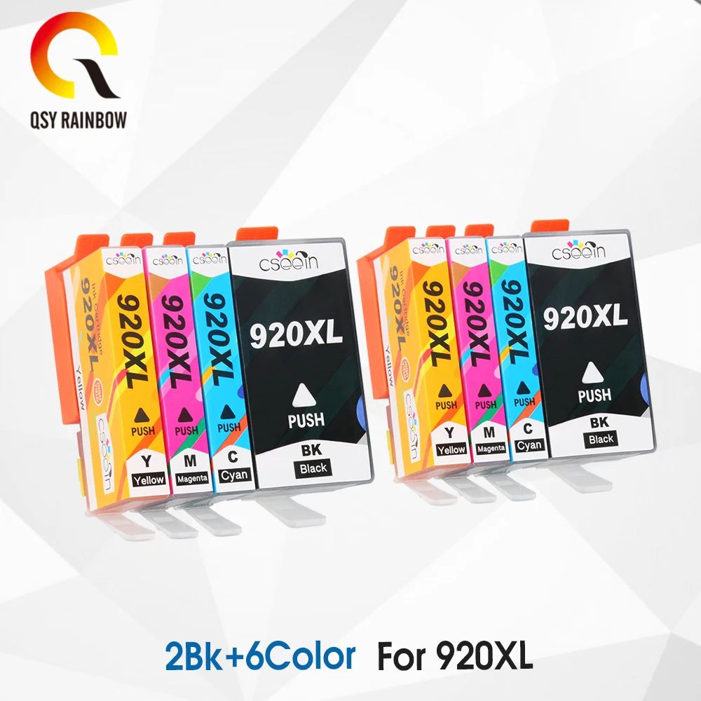 Full 920XL 920 XL Compatible Ink Cartridge for HP Officejet 6000 6500 Wireless 6500A 7000 7500 7500A printer with chip