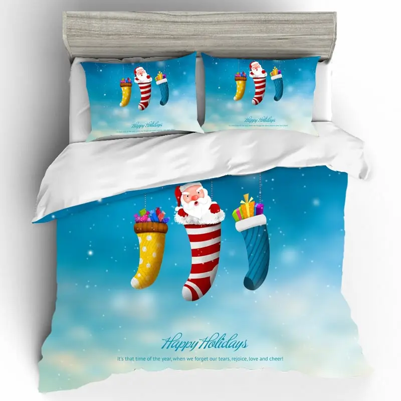

Home Textiles Bed Linen Set Punk Christmas Quality 3D Couple King Size Luxury Bedding Set Duvets And Linen Sets Bed Linen Cotton