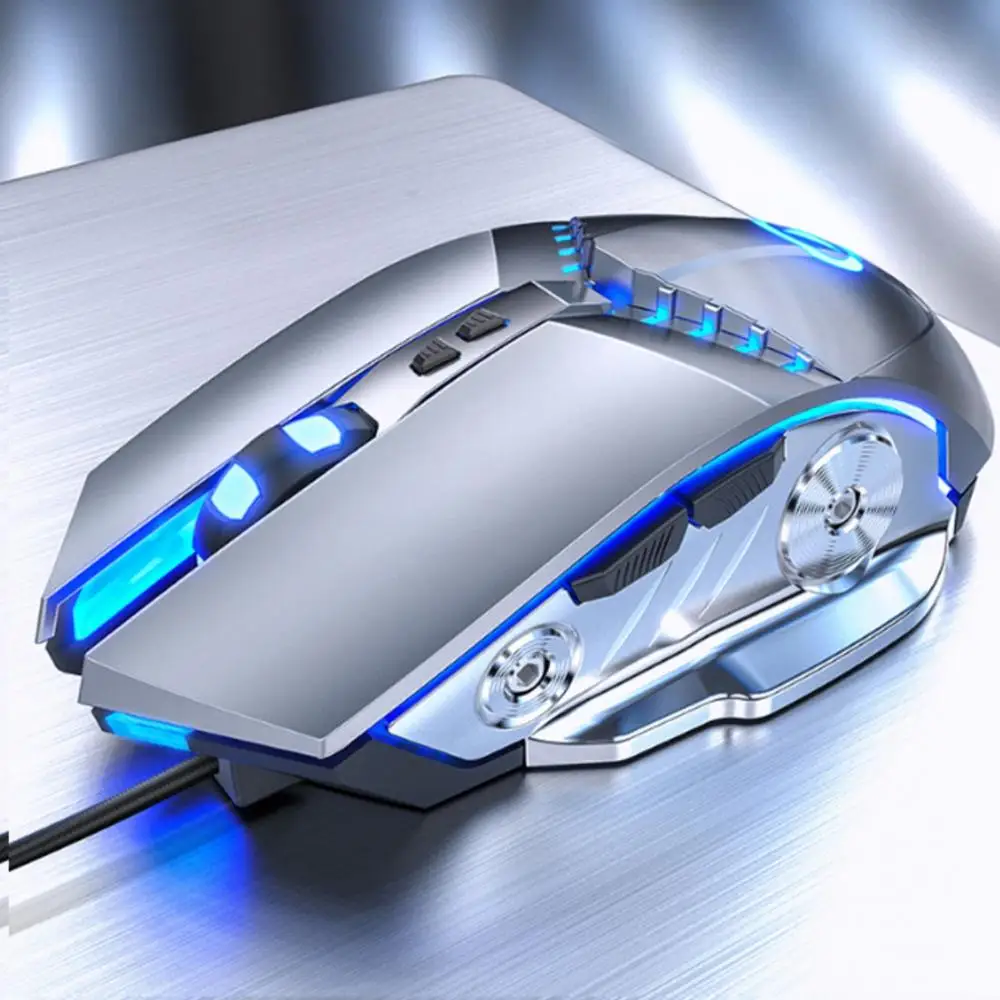 Игровая мышь G3PR0 светодиодный E-Sports Механическая Бесшумная дышащая мышь 3200 dpi оптическая мышь Sens для ноутбука компьютера геймера
