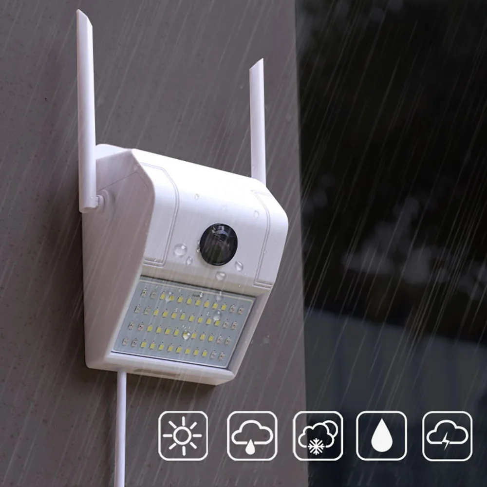 D6 Smart 1080P Водонепроницаемая настенная ip-камера в форме лампы ИК ночного видения обнаружения движения умная Индукционная лампа наружная камера