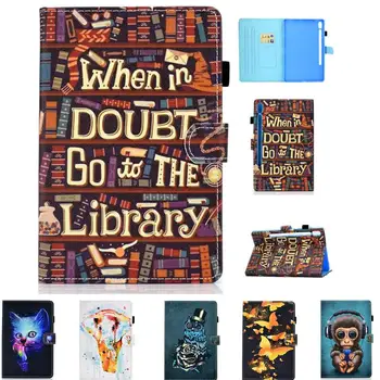 

PU Leather Cute Cartoon Colorful TPU Back Cover Case for Samsung Galaxy Tab S6 10.5 inch 2019 SM-T860 T860 T865 10.5\" Tablet