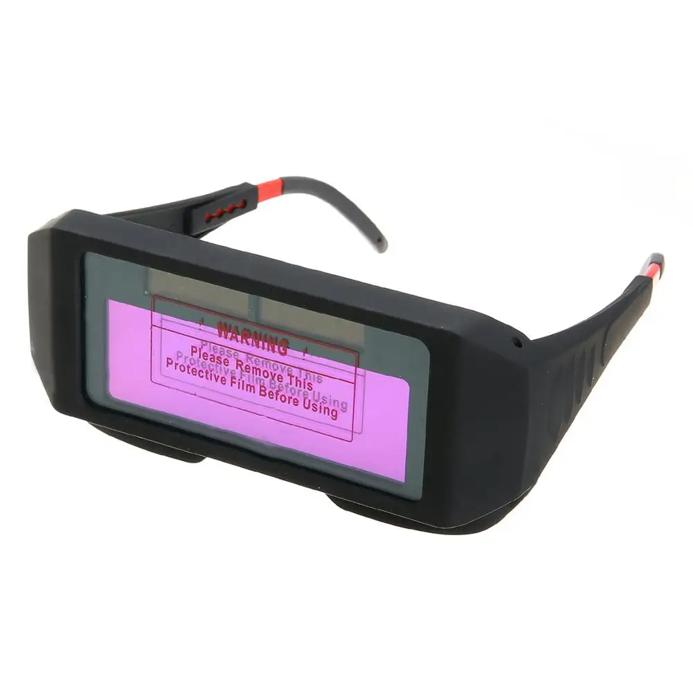 Solar Auto Darkening Eyes Mask Welding Glasses Eyes Goggles Mask Protector Helmet Soldering Mask For Construction Welding Work